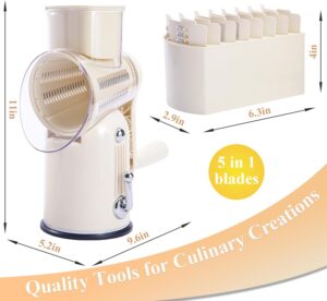 Manual Rotary Cheese Grater - Image 4