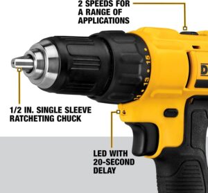 20V Max Cordless Drill - Image 3