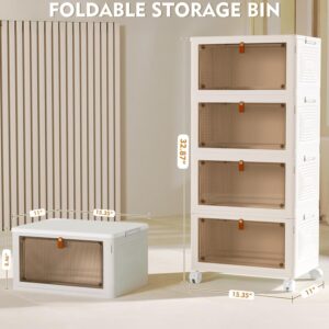 4 Tier Plastic Storage Bins - Image 2