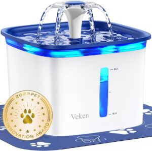 Veken 95oz/2.8L Pet Fountain