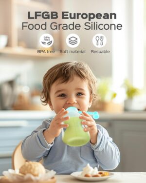 Silicone Reusable Baby Food - Image 2