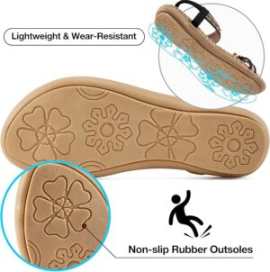 Womens Sandals Flats Shoes - Image 3