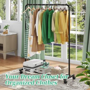 Garment Rack with Storage - Image 2