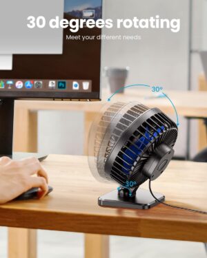 Gaiatop USB Desk Fan - Image 2