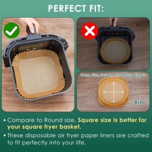 Air Fryer Paper Liners, 125Pcs - Image 4