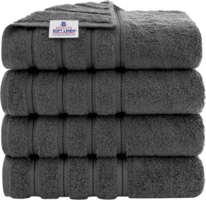 4 Piece Bath Towel Set