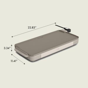 Bella 10" x 20" Electric Griddle - Image 4