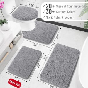 OLANLY Bathroom Rugs 30x20 - Image 4