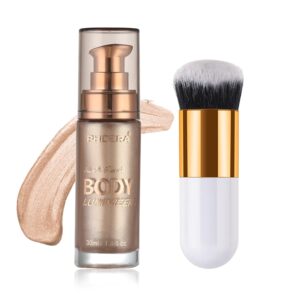 Body Shimmer Oil, Rose Gold