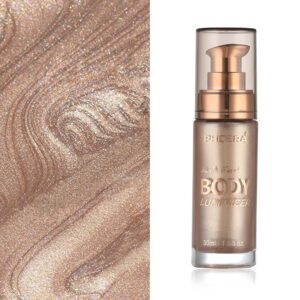 Body Shimmer Oil, Rose Gold - Image 2
