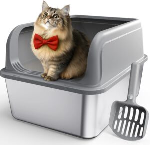 Stainless Steel Cat Litter Box