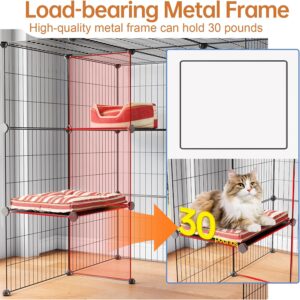 Oneluck 3-Tier Cat Cages - Image 3