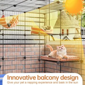Oneluck 3-Tier Cat Cages - Image 2